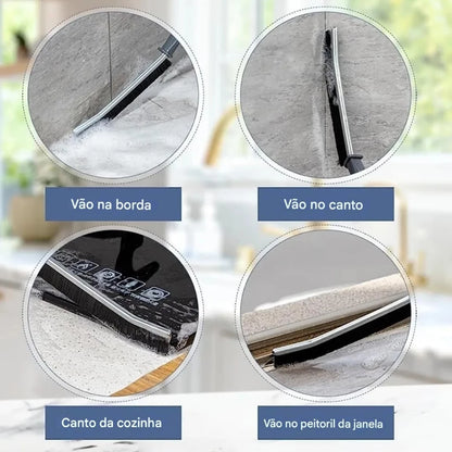 Limpeza Total™ – Escovas para Cantos Difíceis