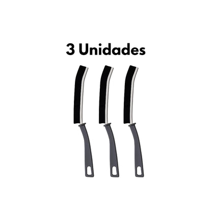 Limpeza Total™ – Escovas para Cantos Difíceis