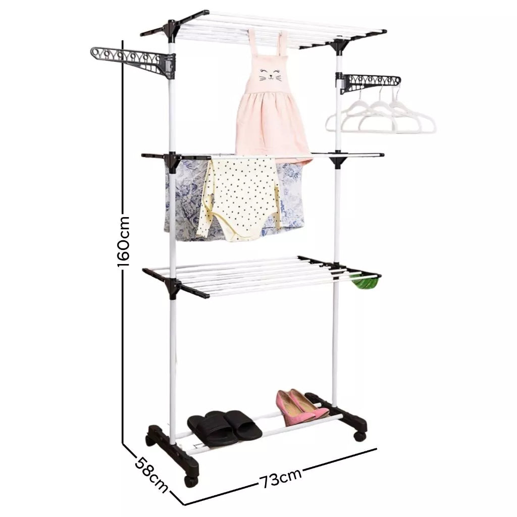 Varal De Chão 3 Andares - Mōva Decor