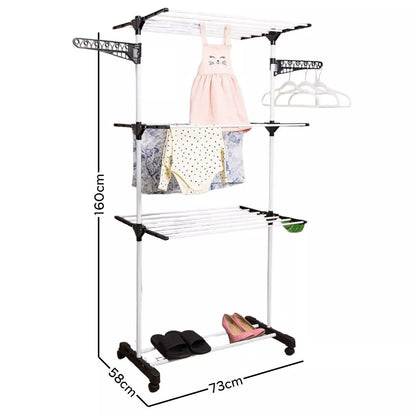 Varal De Chão 3 Andares - Mōva Decor