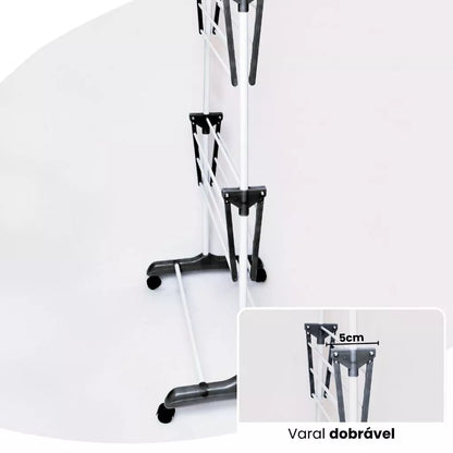 Varal De Chão 3 Andares - Mōva Decor