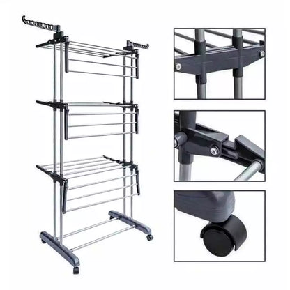 Varal De Chão 3 Andares - Mōva Decor