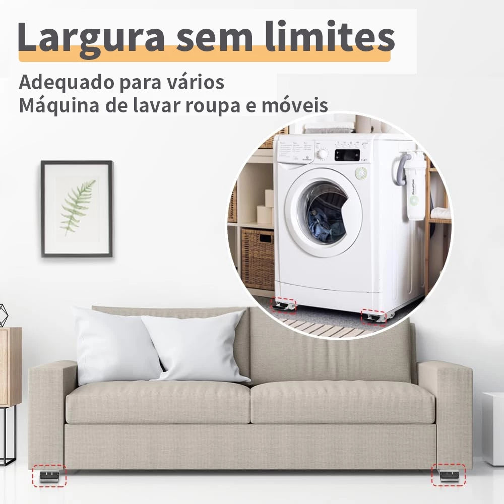 CleanMove™ Suporte para Eletrodomésticos - Mōva Decor