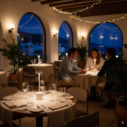 Luminária de Mesa Lumière Touch™ Recarregável LED