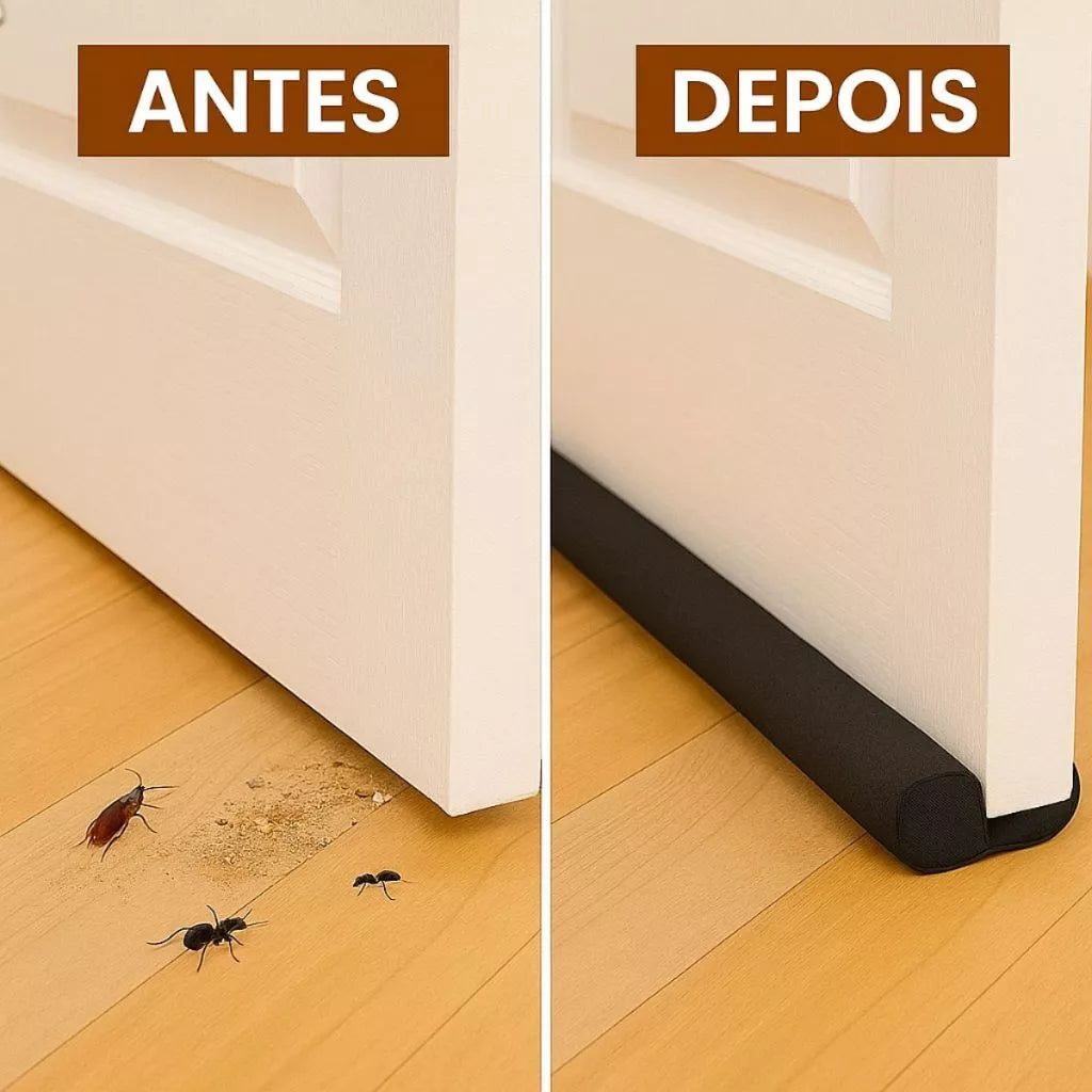 Passo 2 – Encaixando os rolinhos nos dois lados