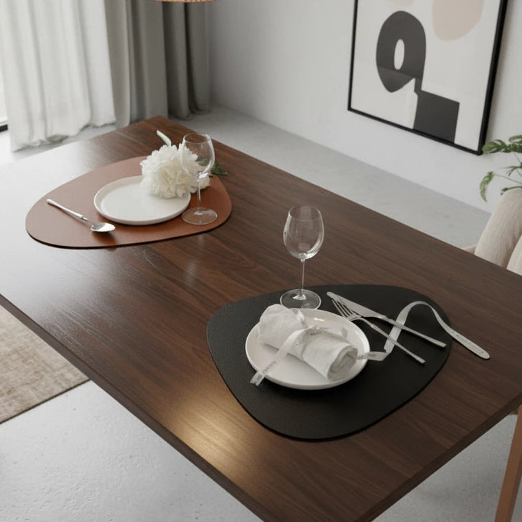 Mesa Nobre Courino – Kit Jogo Americano Premium Decorativo com 6 peças + Porta Copos de BRINDE