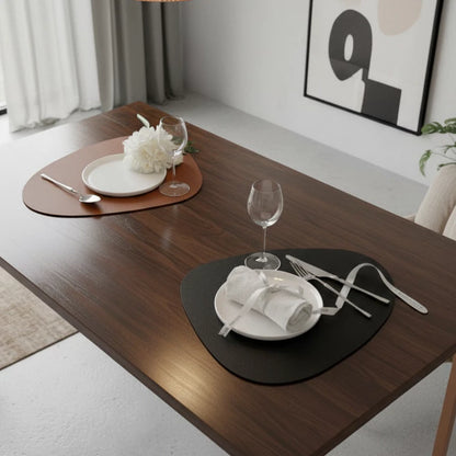 Mesa Nobre Courino – Kit Jogo Americano Premium Decorativo com 6 peças + Porta Copos de BRINDE