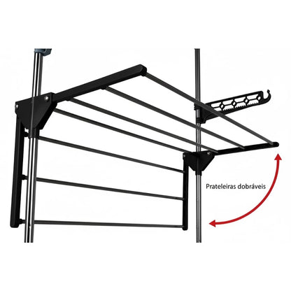 Varal De Chão 3 Andares - Mōva Decor