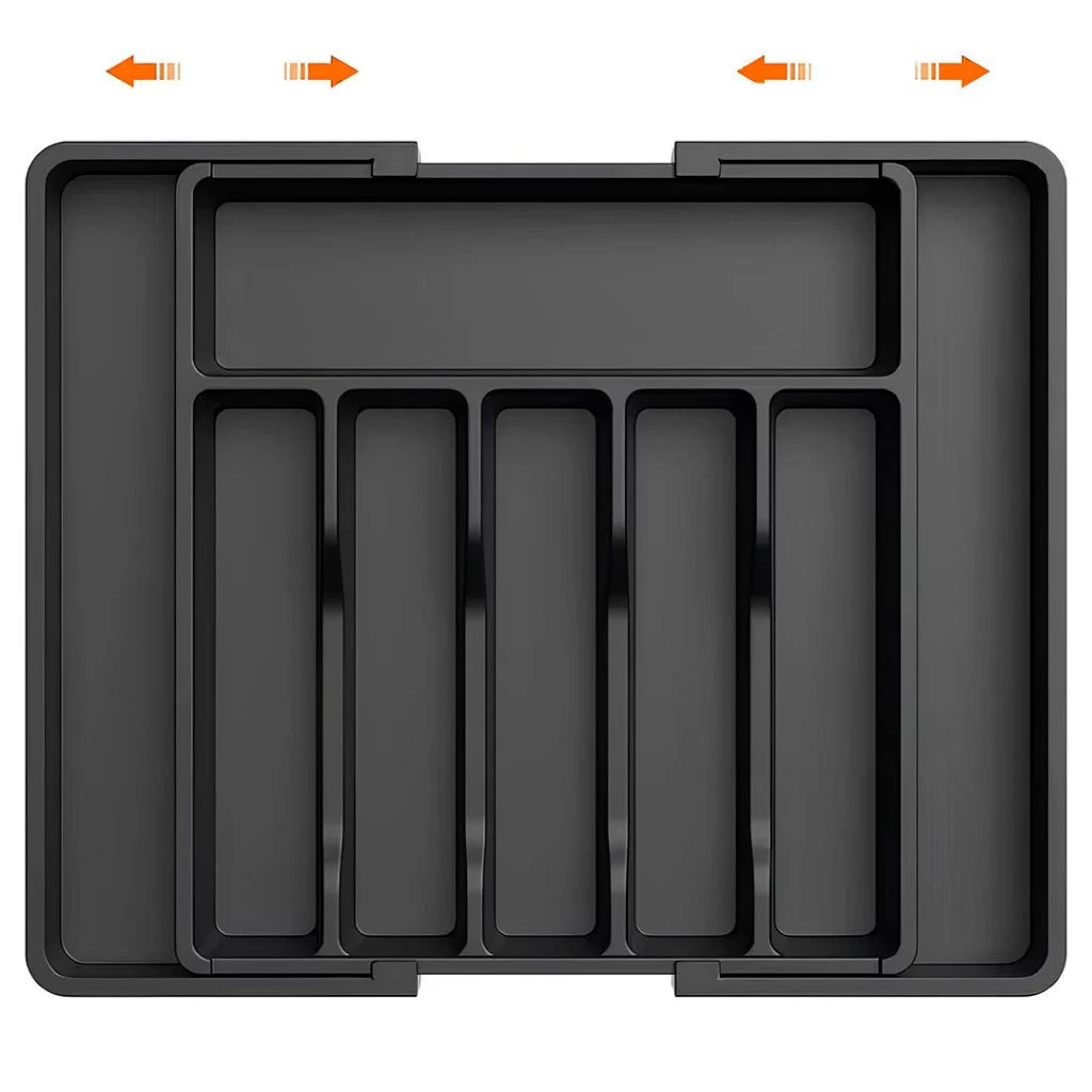 OrgaChef™ – Organizador de Gavetas Extensível para Talheres e Utensílios - Mōva Decor