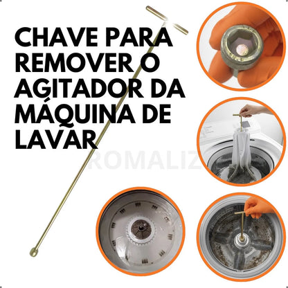 PowerReach™ T10 Chave Longa para Lavadoras - Mōva Decor