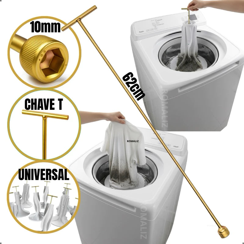 PowerReach™ T10 Chave Longa para Lavadoras - Mōva Decor