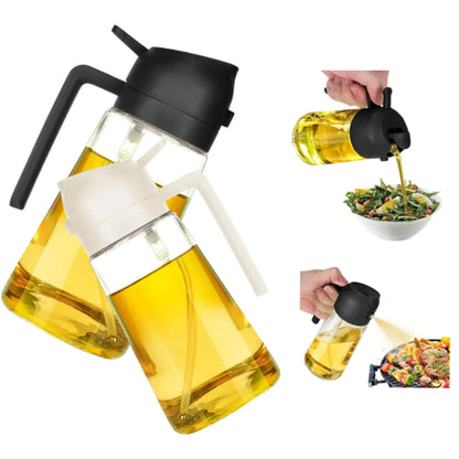 COMPRE 1 e LEVE 2 - ChefSpray™ – Galheteiro Spray 2 em 1 para Azeite e Vinagre 470ml