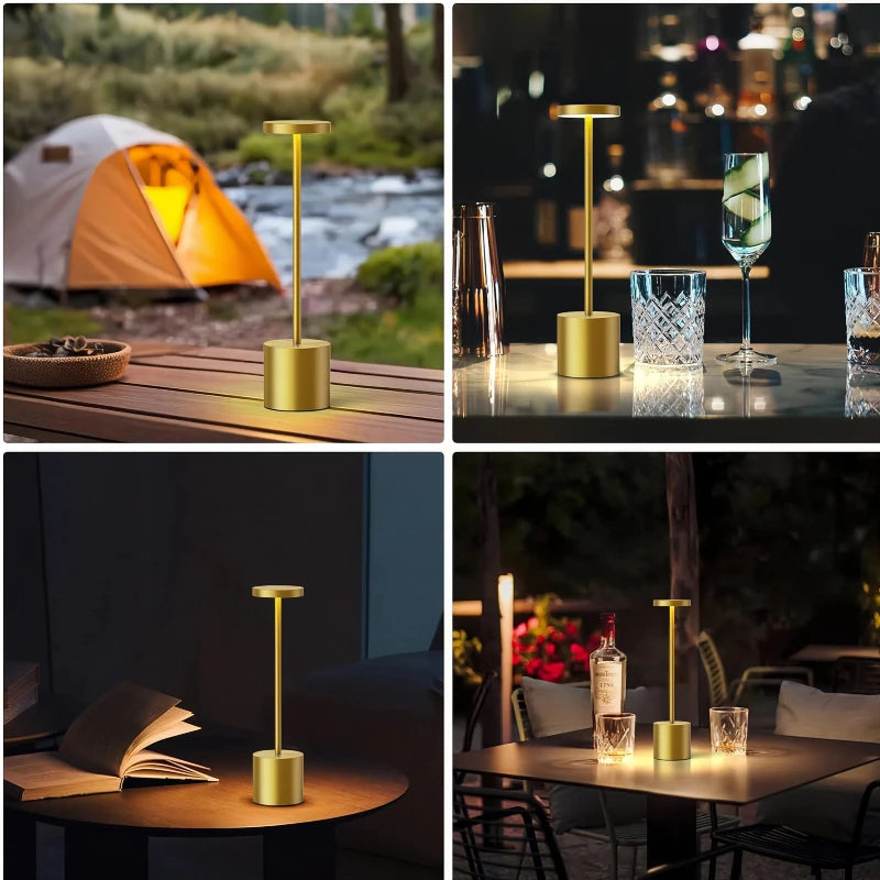 Luminária de Mesa Lumière Touch™ Recarregável LED