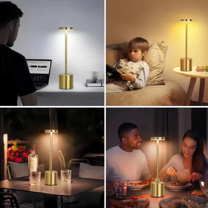 Luminária de Mesa Lumière Touch™ Recarregável LED