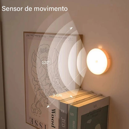 LumiSense™ – Luminária LED Inteligente Sem Fio com Sensor de Presença