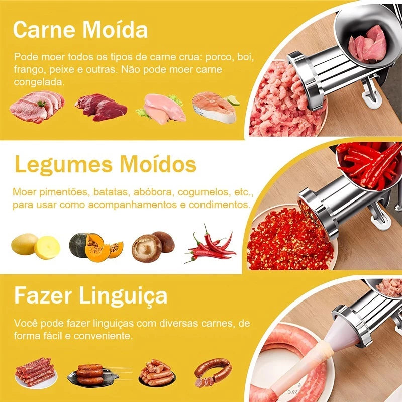MasterGrind Pro - Moedor Multifuncional - Sabor de Casa - Mōva Decor