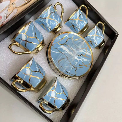 Xícaras de Café em Porcelana - 12 Peças
