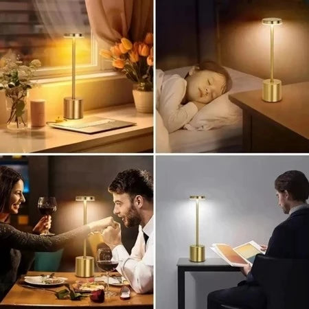 Luminária de Mesa Lumière Touch™ Recarregável LED