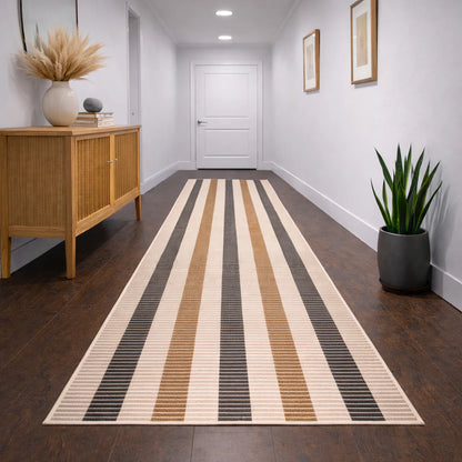 Tapete Passadeira Antiderrapante Jacquard Mōva
