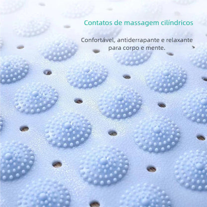 AquaZen™ – Tapete Antiderrapante Massageador para Box com Ventosas Premium