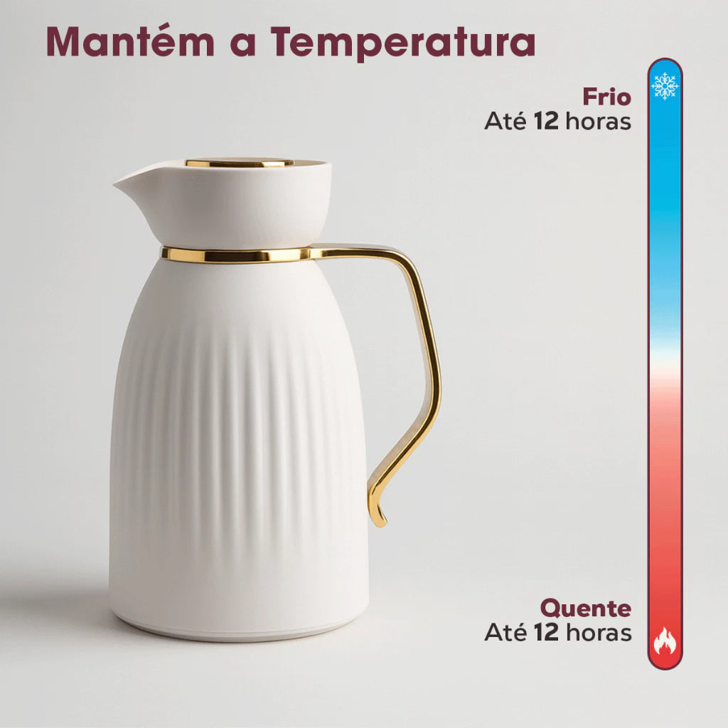 Garrafa Térmica Mônaco 1L Premium FastClick – Bravatti