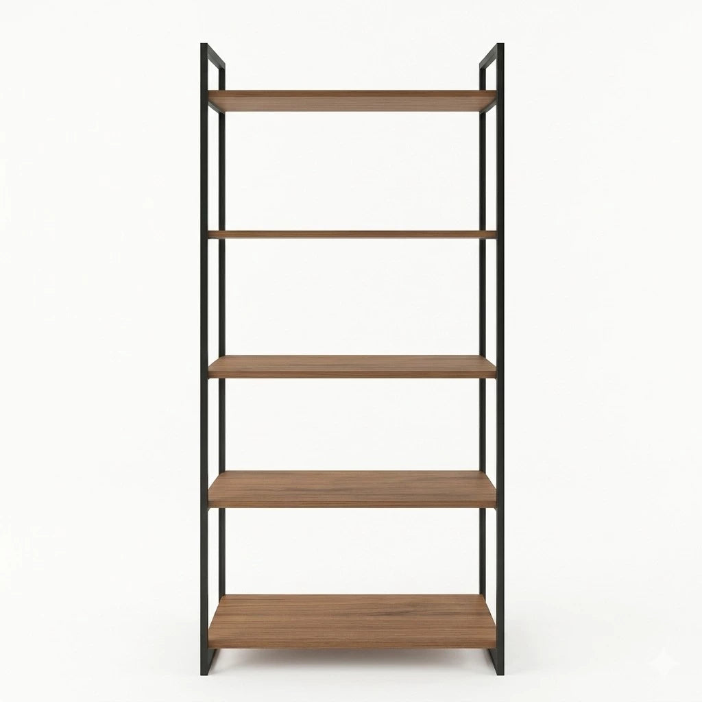 Urban Loft™ – Estante Industrial Alta com 5 Prateleiras Multiuso