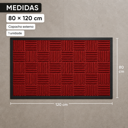 Medidas e escala do Capacho Externo Mōva de 80 × 120 cm