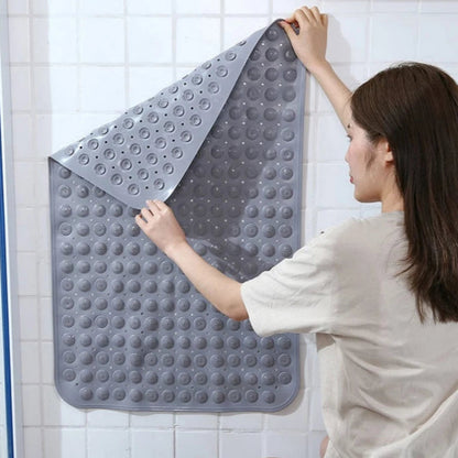 AquaZen™ – Tapete Antiderrapante Massageador para Box com Ventosas Premium