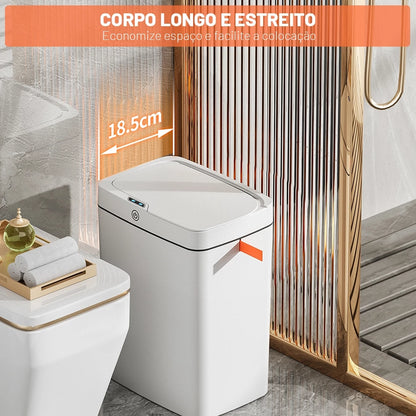 SensorClean Pro™ – Lixeira Inteligente Automática 15L USB | Mōva Decor