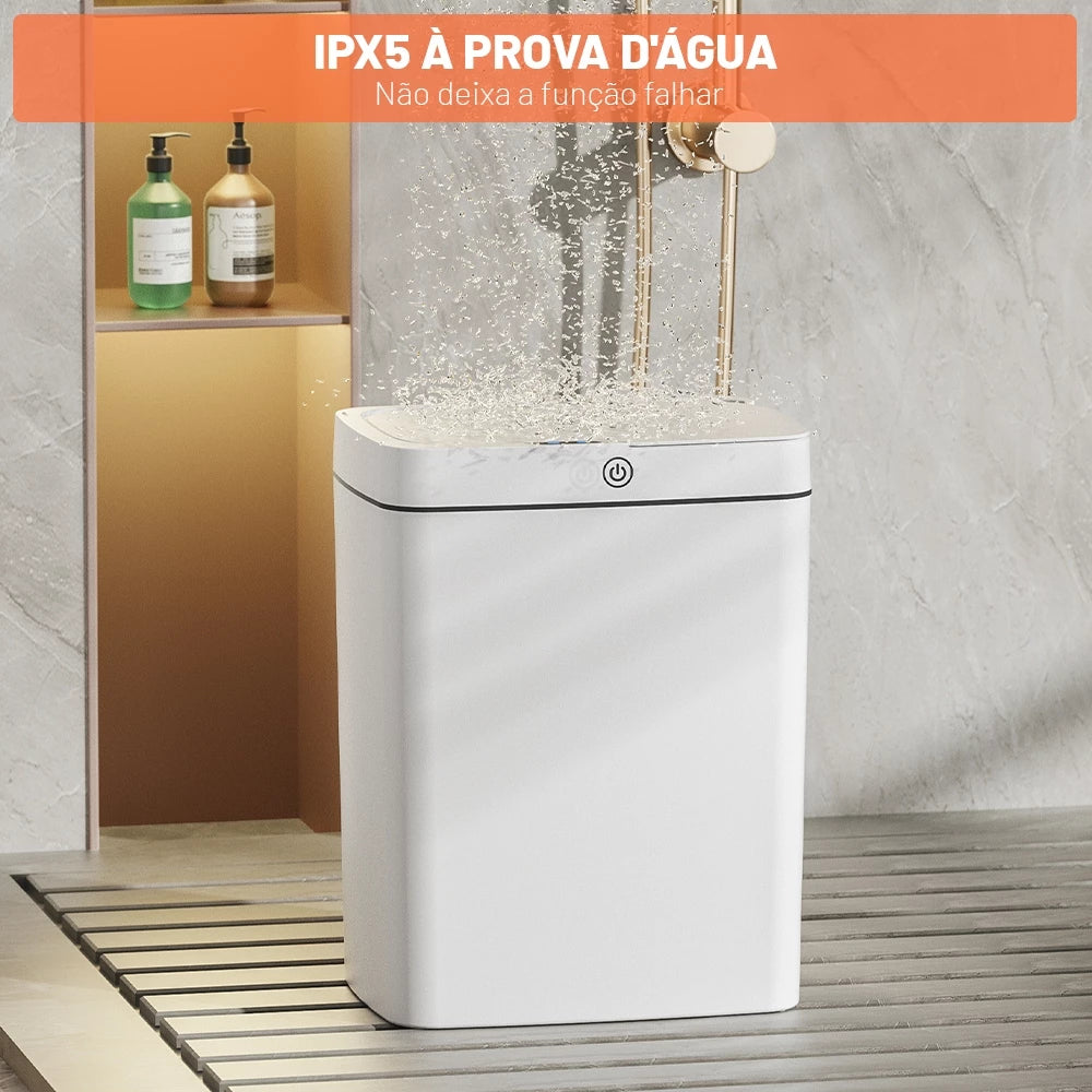 SensorClean Pro™ – Lixeira Inteligente Automática 15L USB | Mōva Decor