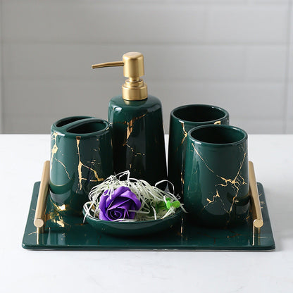 Conjunto de cerâmica para banheiro Mōva em outro ângulo