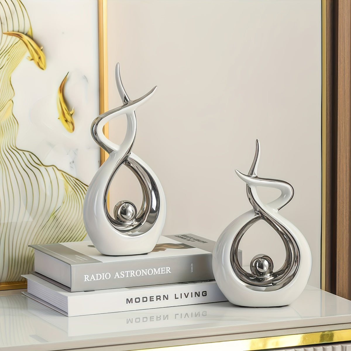 Conjunto decorativo geométrico – ângulo adicional