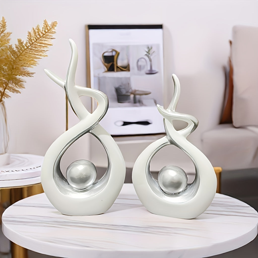 Conjunto decorativo na opção branca