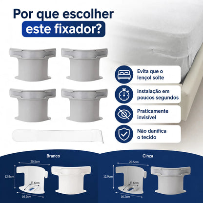 Benefícios do fixador de lençol FixBed