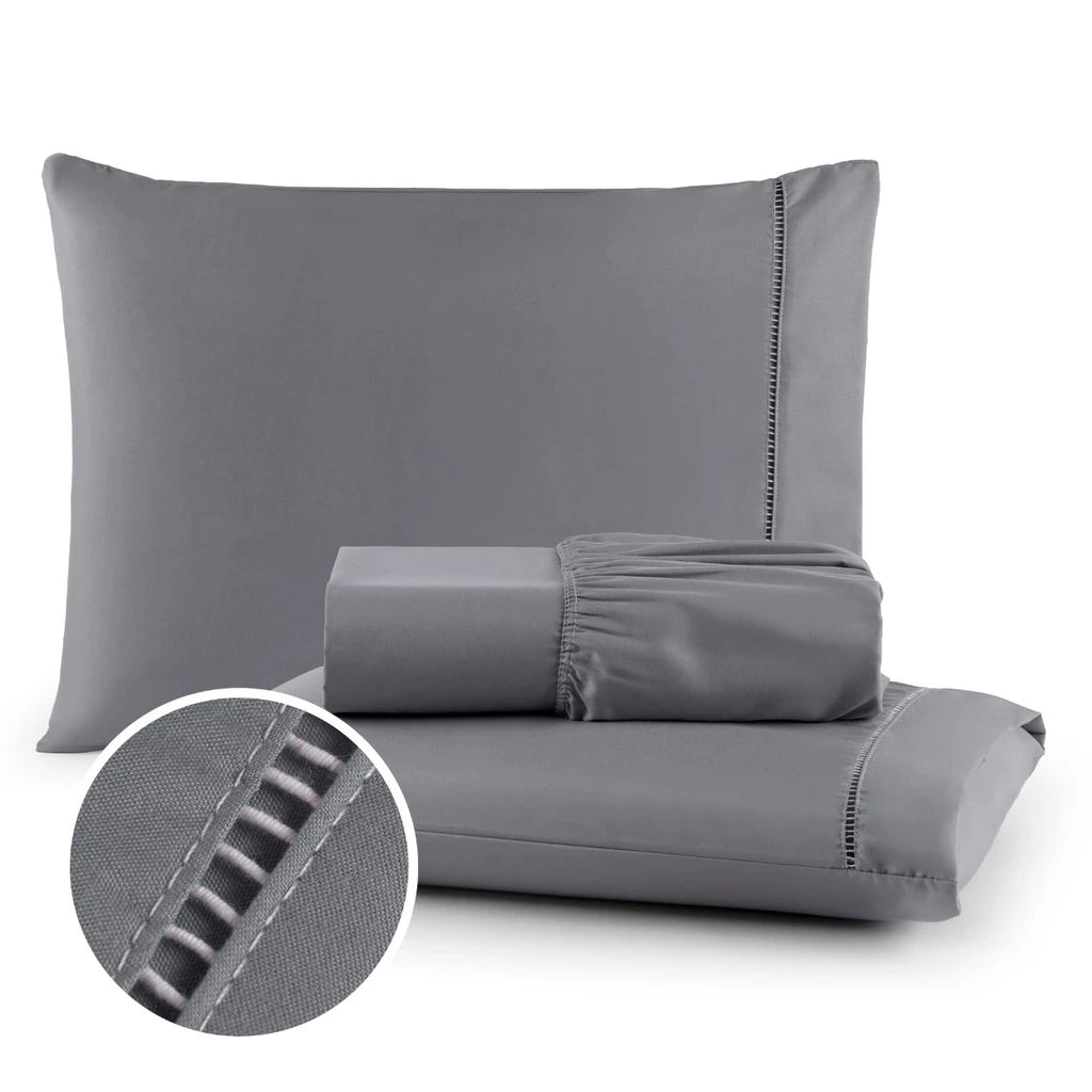 Jogo de Lençol 400 Fios 2 Peças - Mōva Decor