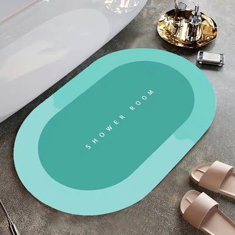Opções de cores do kit de tapetes super absorventes