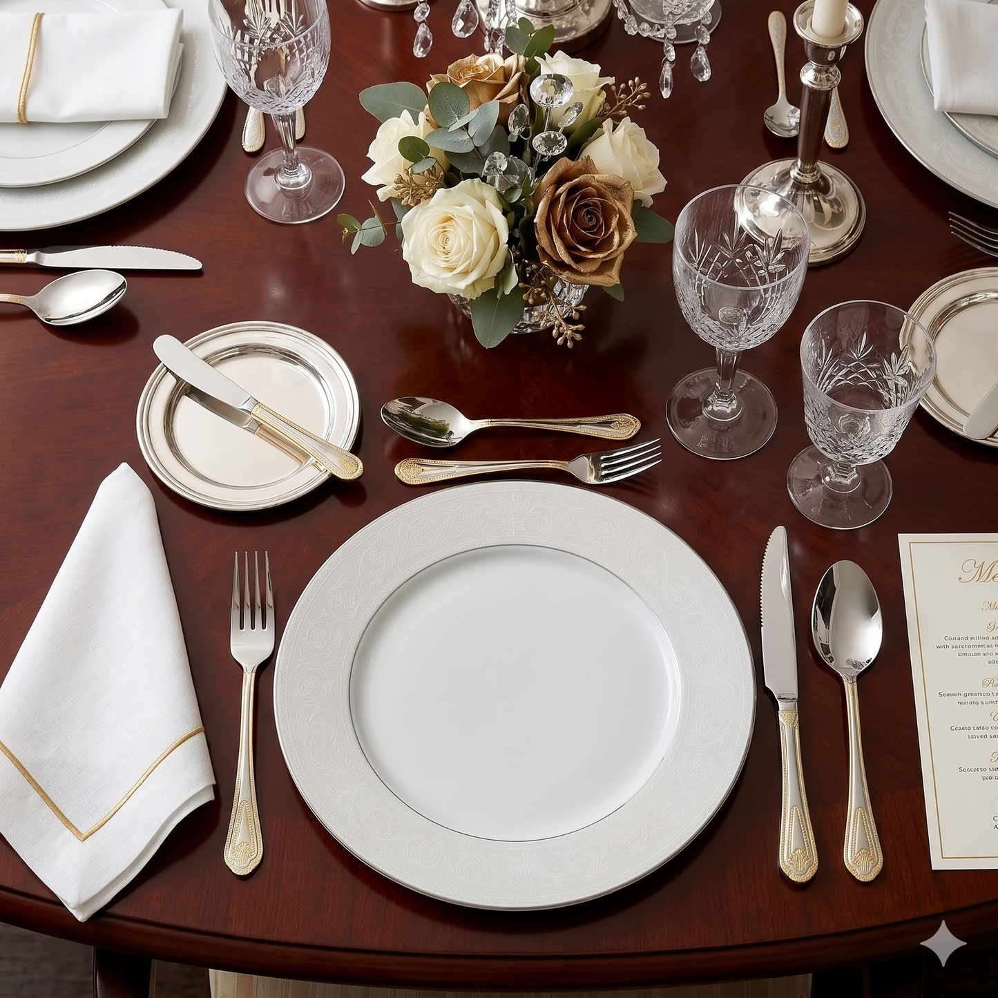 Maison Royale™ – Coleção de Talheres Premium - 24 Peças
