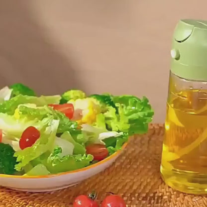 Gourmet Duo™ – Dosador 2 em 1 de Vidro - Mōva Decor