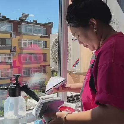 CrystalClean Pro™ – Limpador Magnético Dupla Face com Super Ímã
