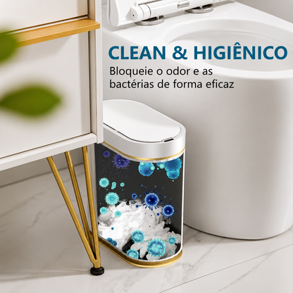 Prime Lixeira Inteligente com Sensor — sensor infravermelho de abertura automática