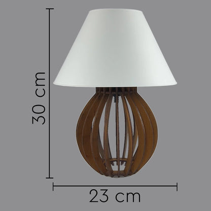 COMPRE 1 LEVE 2 unidades - Abajur La Finesse Cupula - Luminária Para Decoração Quarto e Sala - Mōva Decor