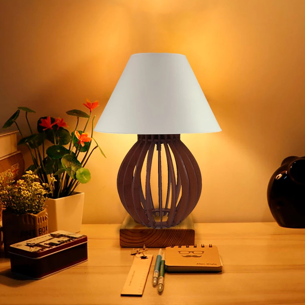 COMPRE 1 LEVE 2 unidades - Abajur La Finesse Cupula - Luminária Para Decoração Quarto e Sala - Mōva Decor