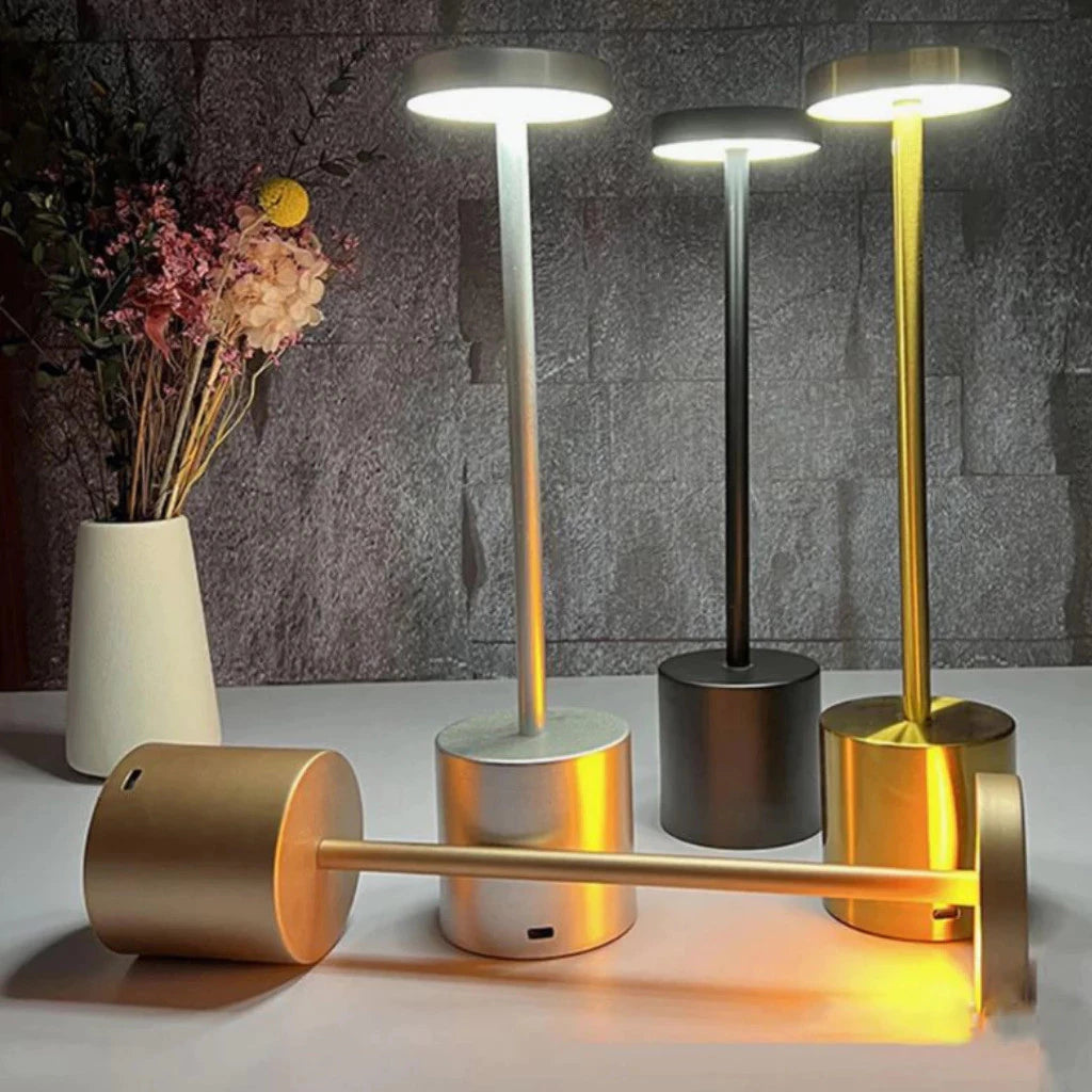 Luminária de Mesa Lumière Touch™ Recarregável LED