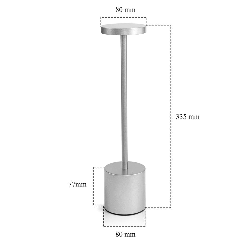 Luminária de Mesa Lumière Touch™ Recarregável LED