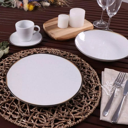 Jogo de Jantar Canyon Porcelana Decorada 30 Peças