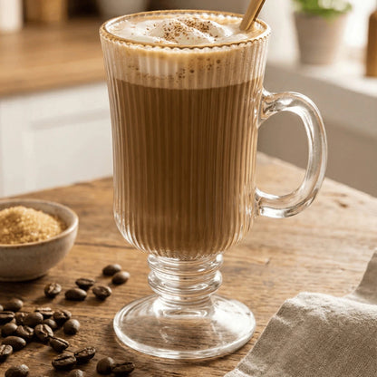 Conjunto Cannelé d'Or™ — Canecas Irish Canelado 220ml | Filete Dourado