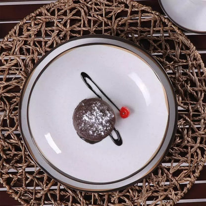 Jogo de Jantar Canyon Porcelana Decorada 30 Peças