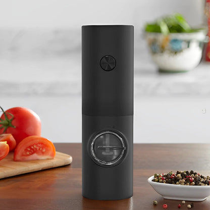ChefGrind™ – Moedor Elétrico de Sal e Pimenta com Ajuste de Moagem - Mōva Decor