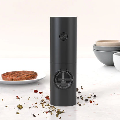 ChefGrind™ – Moedor Elétrico de Sal e Pimenta com Ajuste de Moagem - Mōva Decor