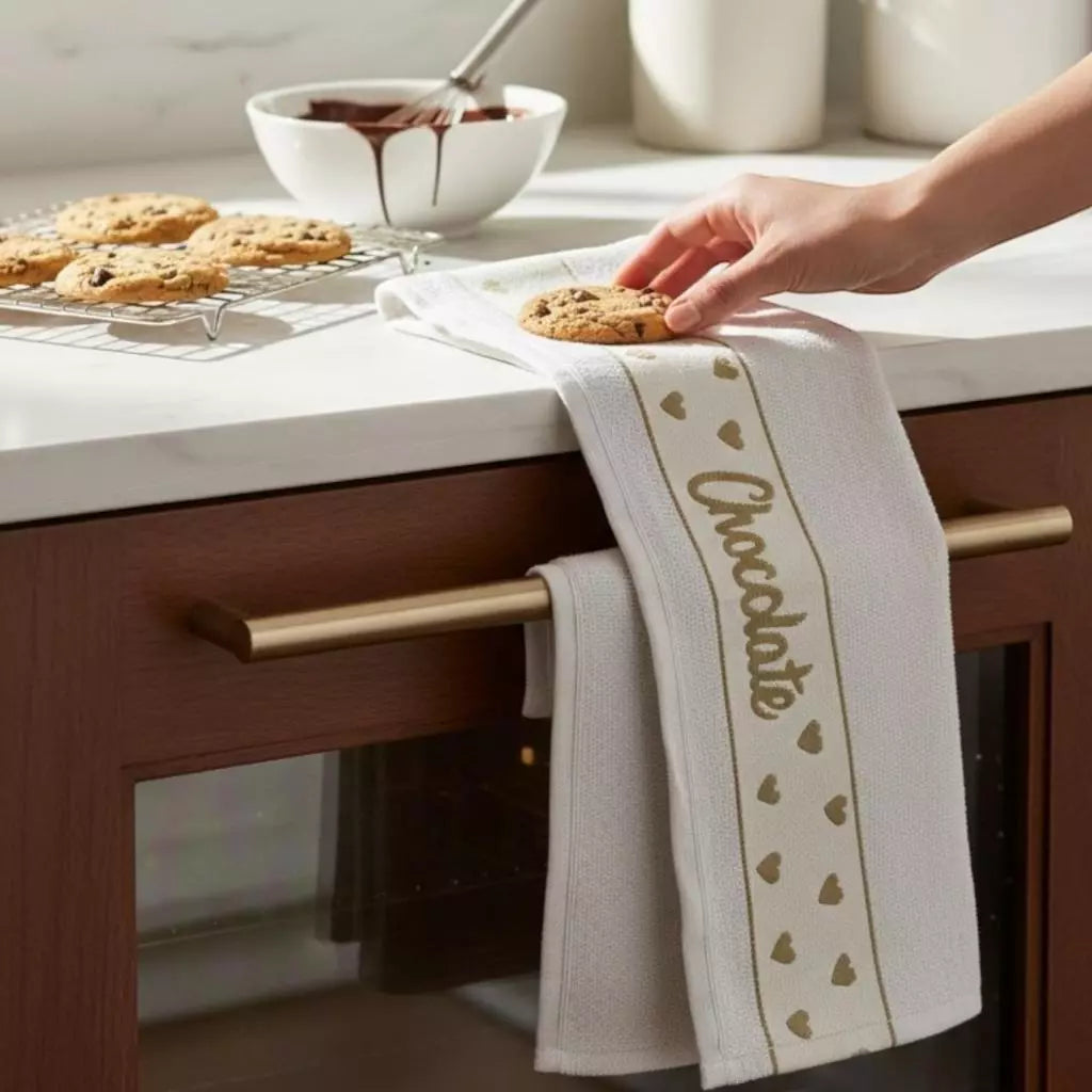 Kit 10 Panos de Prato Premium Super Luxo 100% Algodão Felpudo